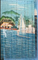17-Tropical Bead Curtains