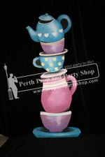 10-MAD HATTER'S TEAPOTS