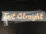 15-"TAIT STRAIGHT" sign