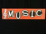 48-"MUSIC" sign