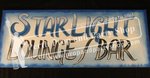 8-"STARLIGHT LOUNGE/BAR" sign